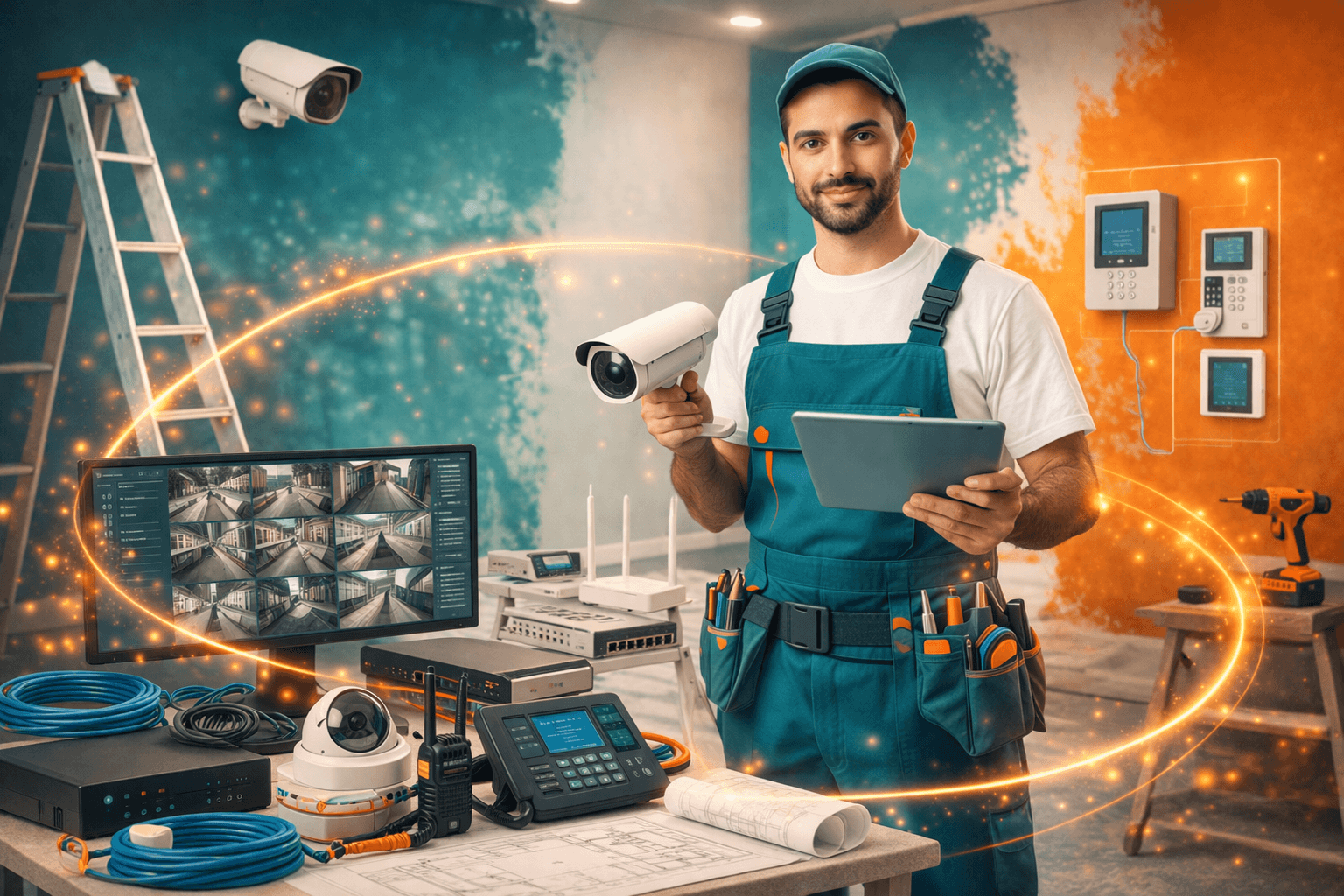 أنظمة المراقبة الأمنية