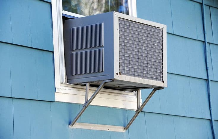 Window AC Cleaning